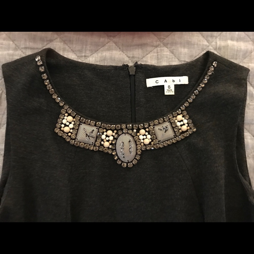 Cabi Peplum Knit Shell